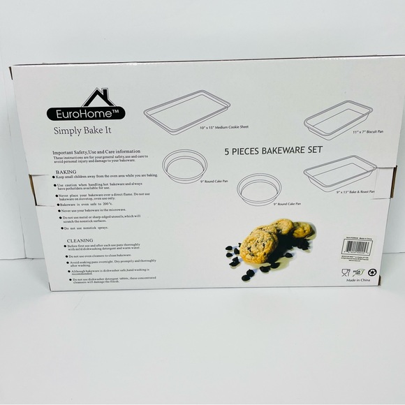 5 Piece Premium Nonstick Bakeware Set - Picture 4 of 5